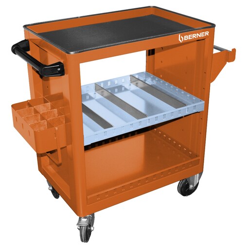 Table mobile en acier (3 niveaux)